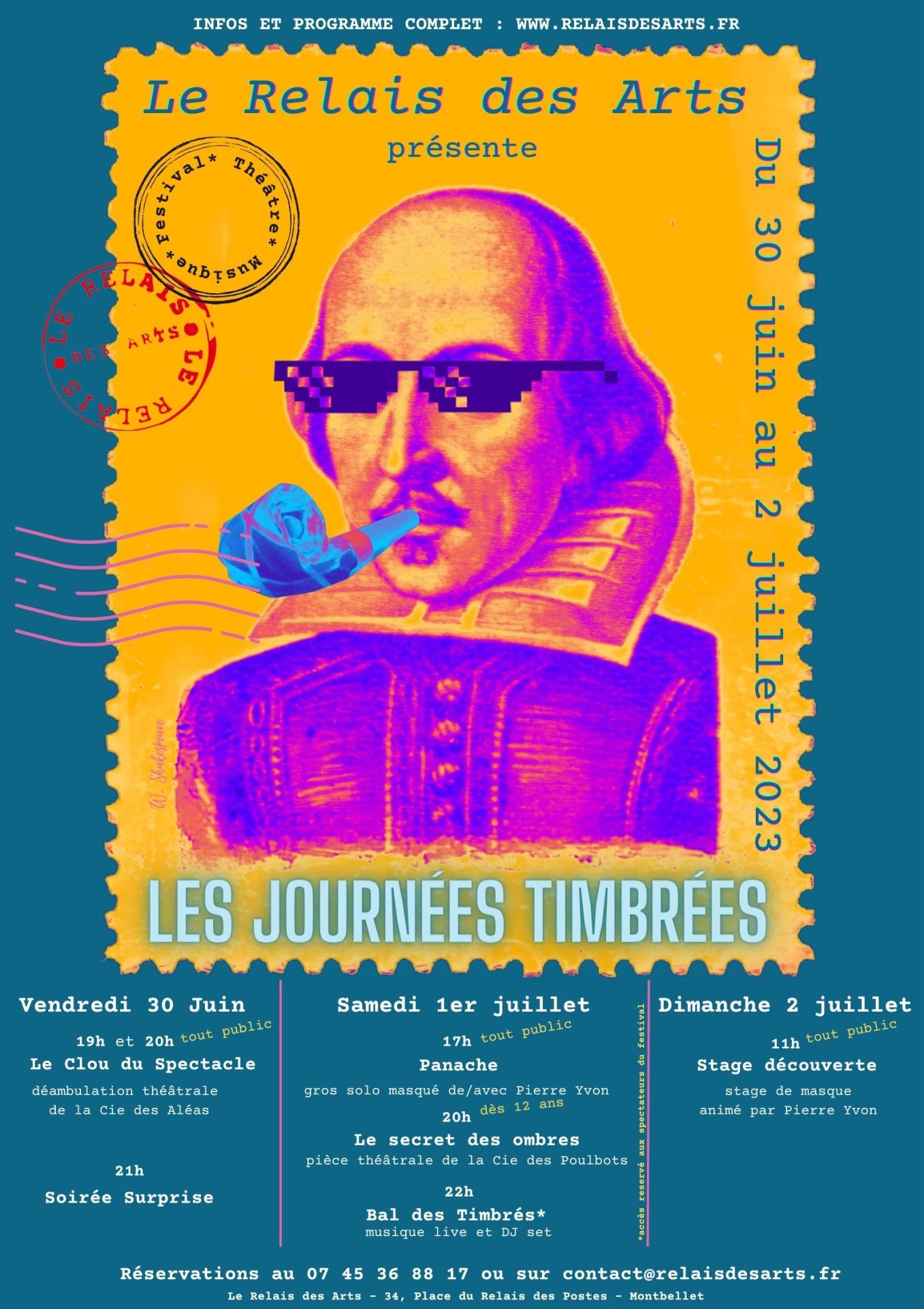 1 Affiche Les journées Timbrées BD
